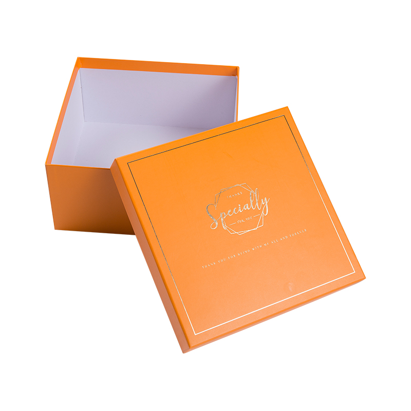 Customized with ribbon gift box products can be printed with Logo