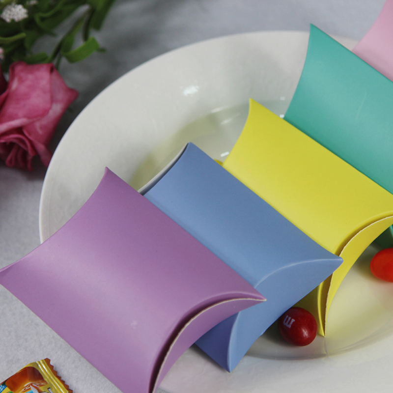 Pillow candy packaging box