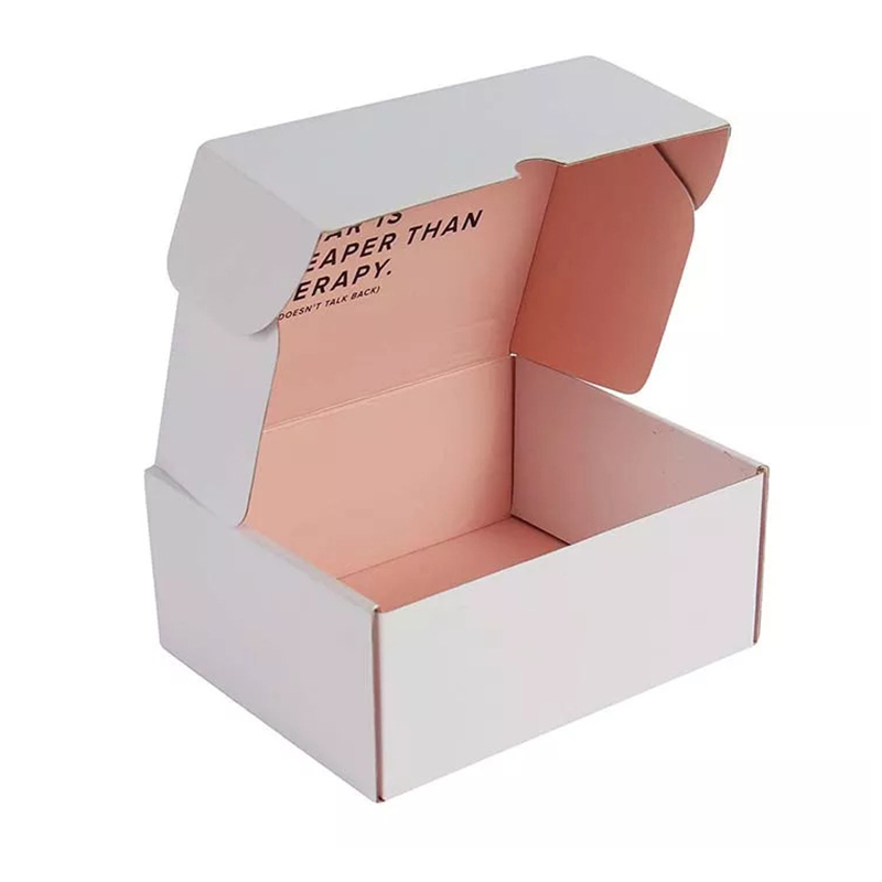 Cardboard self erecting boxes for packaging cosmetics and items