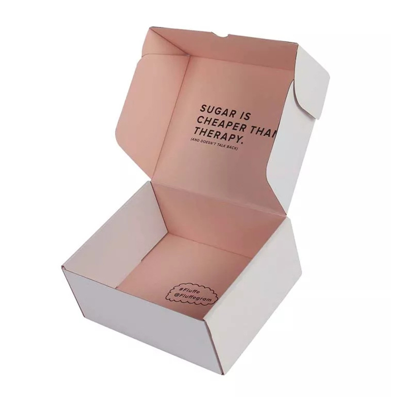 Cardboard self erecting boxes for packaging cosmetics and items