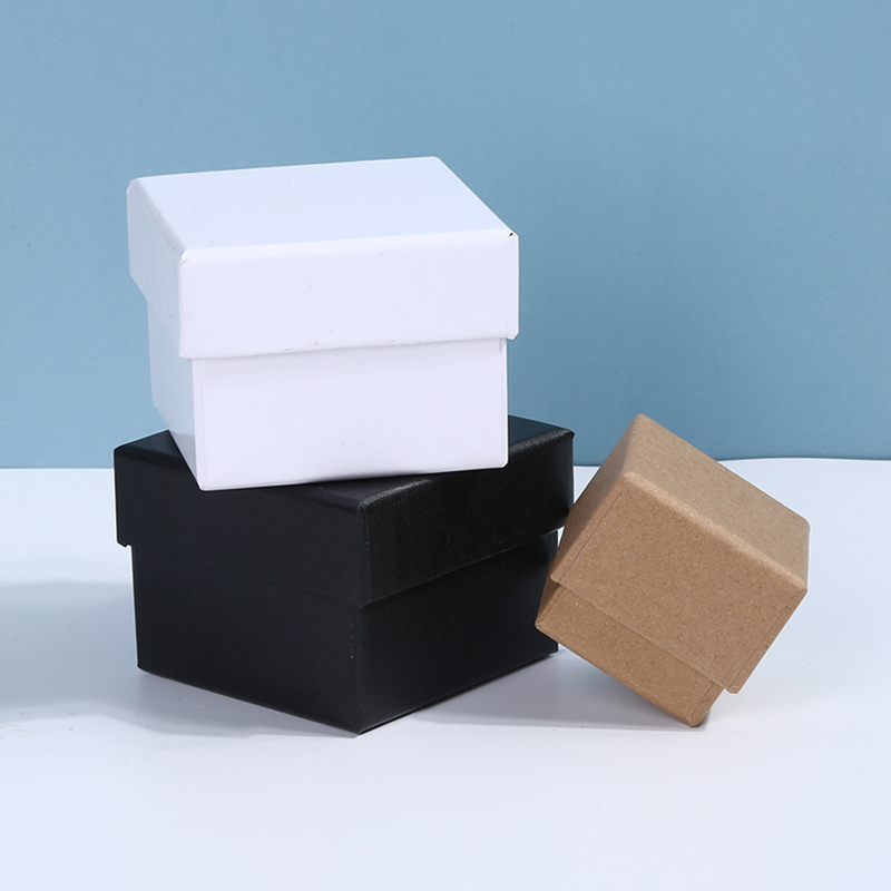 Jewelry accessory packaging kraft paper boxes
