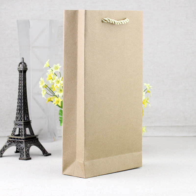 Gift packaging tall paper bags