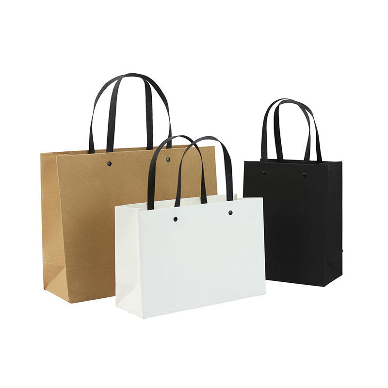 Horizontal Vertical Paper Shopping Bags