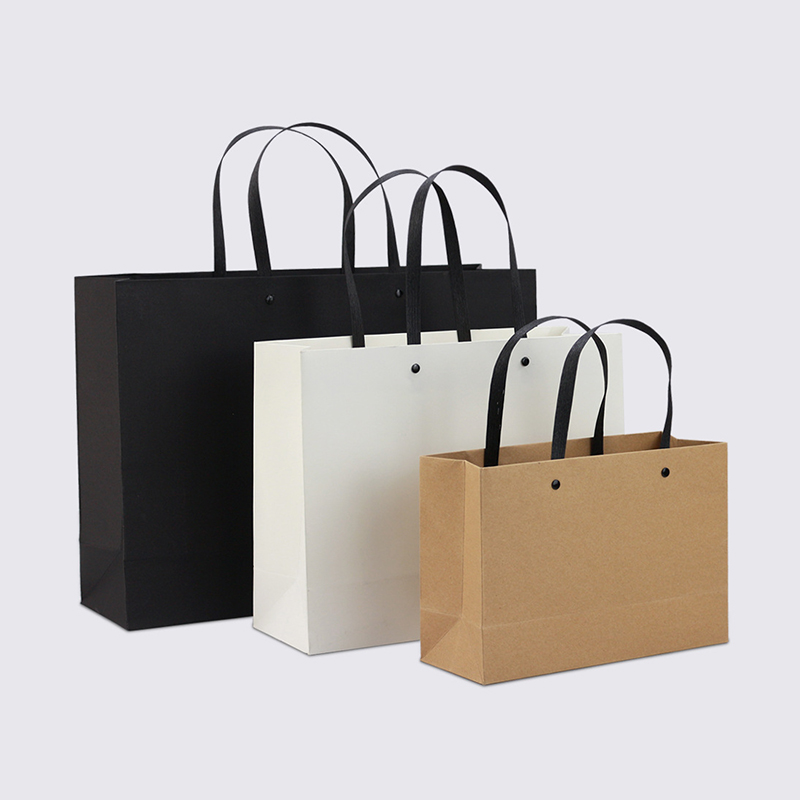 Horizontal Vertical Paper Shopping Bags