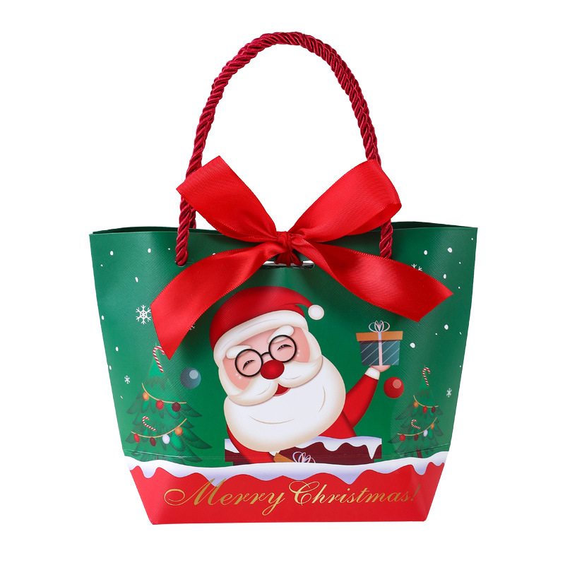 Christmas Eve Apple Candy Gift Bags for You