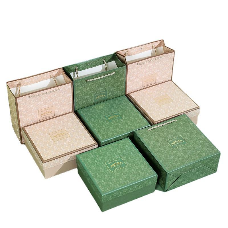 Customized Original Light Luxury Retro Paper Gift Box and Bags