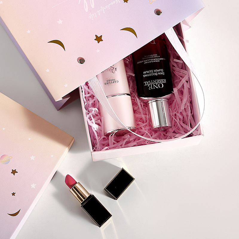 Factory Direct Selling High-end Cosmetics Perfume Jewelry Gift Box and Bag Set