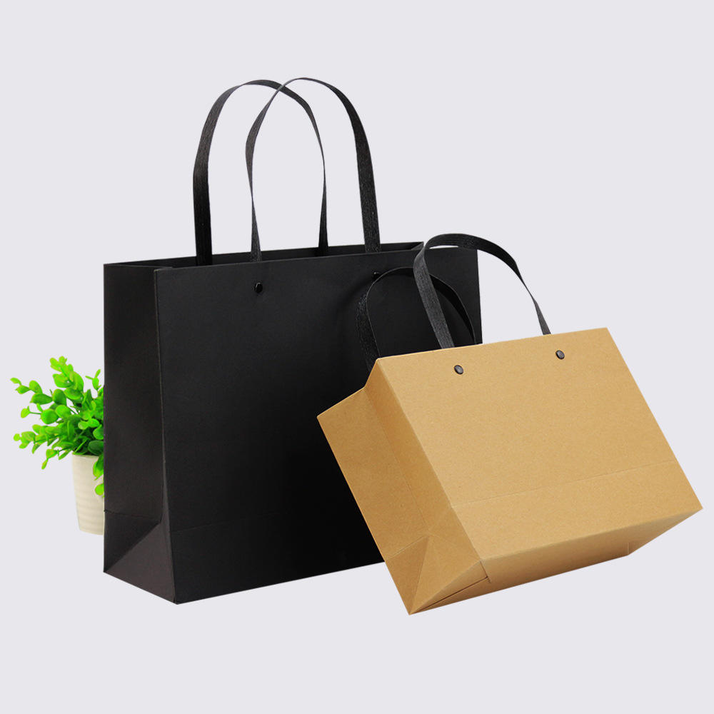 Classic ODM Design Paper Gift Packaging Shopping Clothes Packing Bags for Small Business