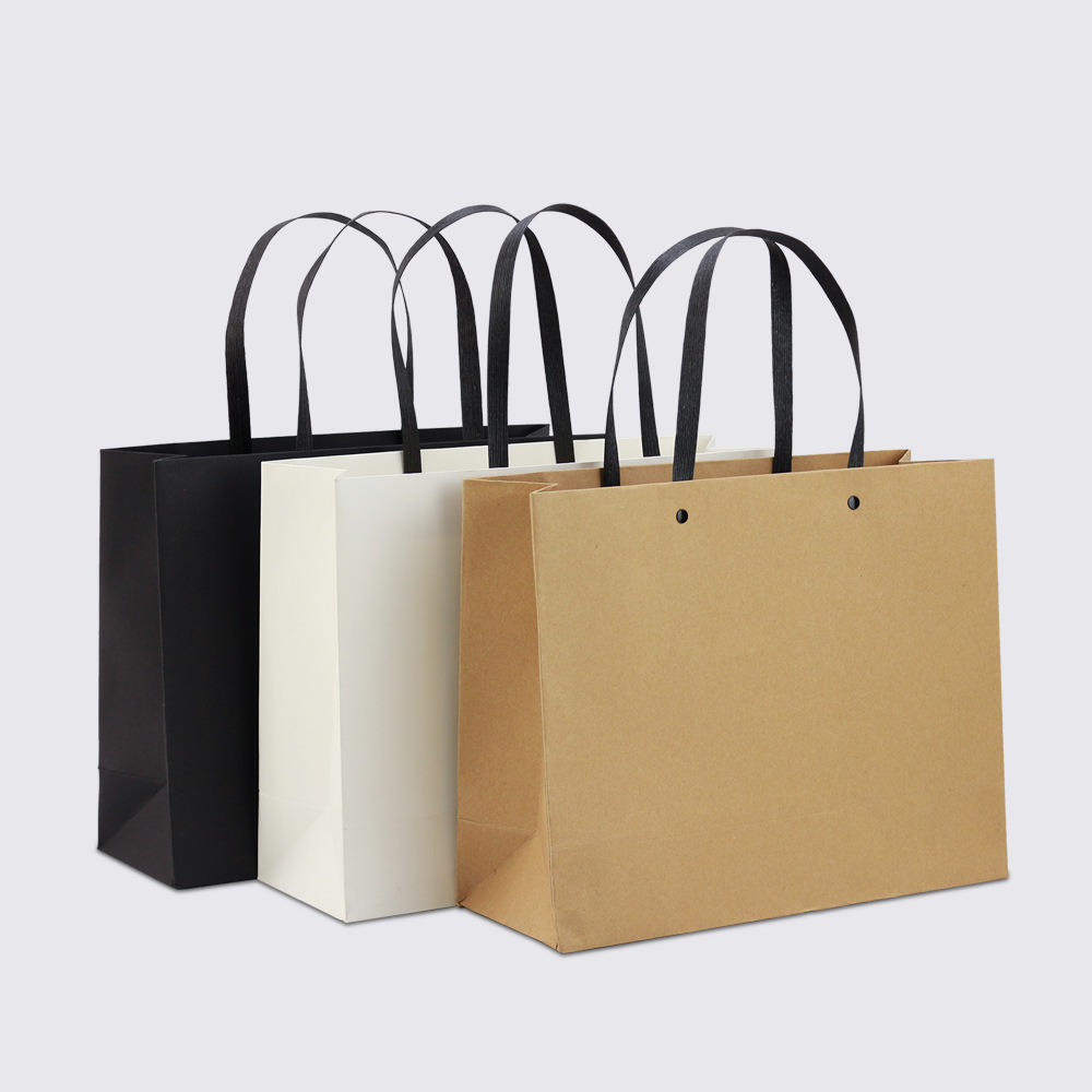 Classic ODM Design Paper Gift Packaging Shopping Clothes Packing Bags for Small Business