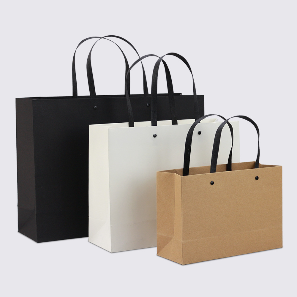 Classic ODM Design Paper Gift Packaging Shopping Clothes Packing Bags for Small Business
